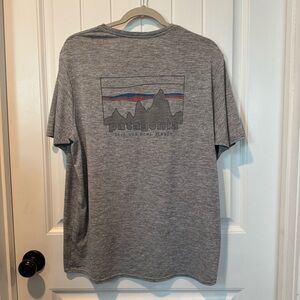 Patagonia Gray Short Sleeve Tee